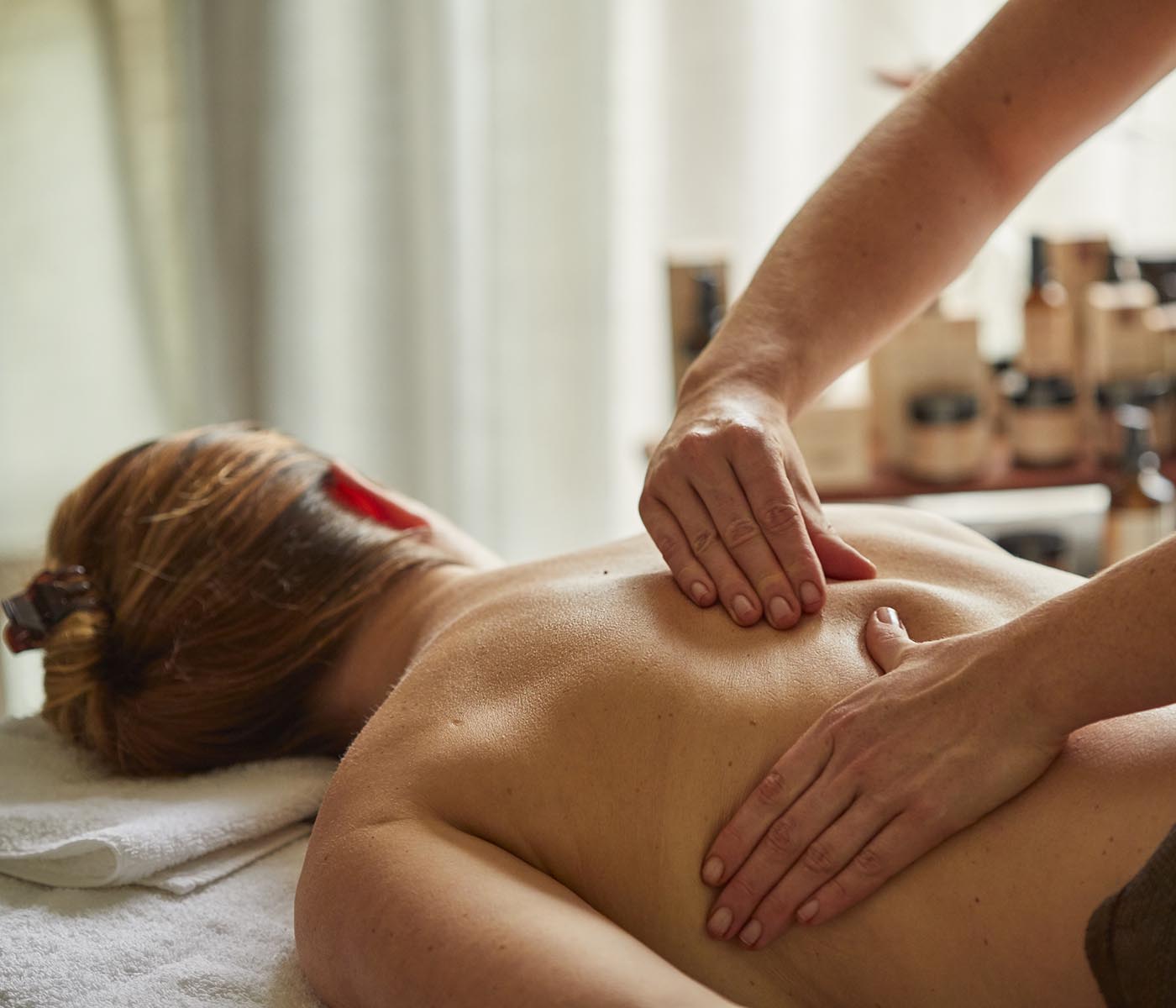 Spa massage treatment