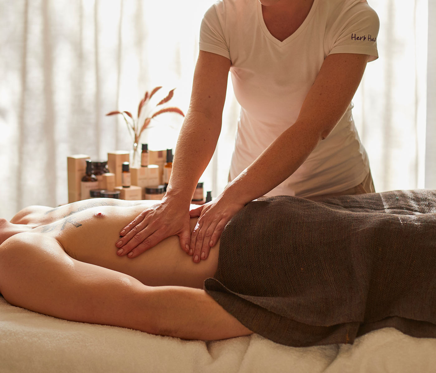 Spa massage treatment