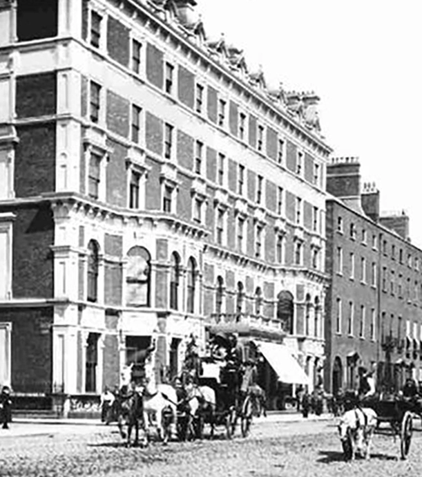 Old picture of The Shelbourne Hotel
